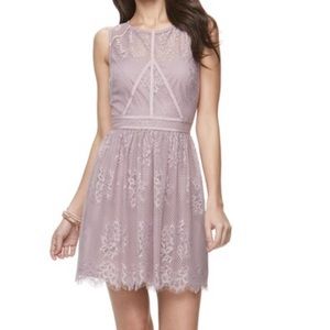 NWOT Lilac Lace Dress